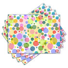 Jogo Americano - Bolinhas Coloridas Com 4 Peças - 217jo