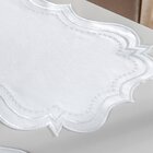 Jogo Americano Bordare 2 Pçs Bordado 35x50cm Branco