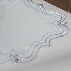 Jogo Americano Bordare 2 Pçs Bordado 40x40cm Oyster