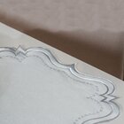 Jogo Americano Bordare 2 Pçs Bordado 40x40cm Oyster