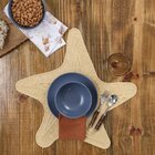 Jogo Americano Brazil Nature Estrela Do Mar Avulso Natural