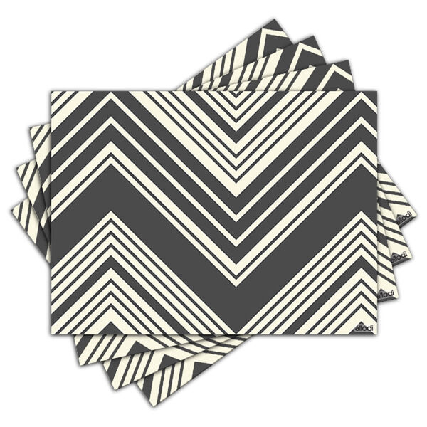 Jogo Americano - Chevron Com 4 Peças - 1086jo