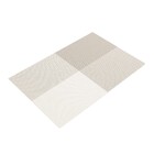 Jogo Americano Cinza 45x30x1cm 4 Peças Cromus