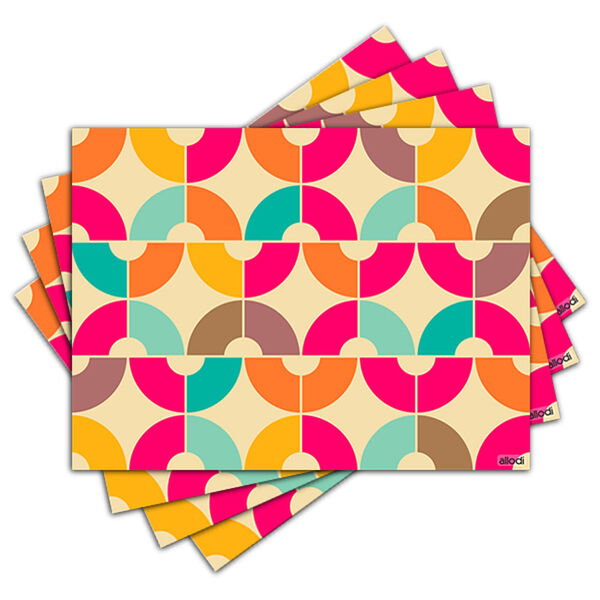 Jogo Americano - Color Com 4 Peças - 265jo