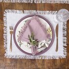 Jogo Americano Coloratta Franja Branco