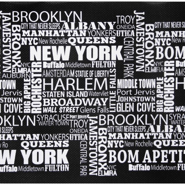 Jogo Americano Com 4 (quatro) Unidades - New York