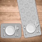 Jogo Americano Com Caminho De Mesa Damask Seamless