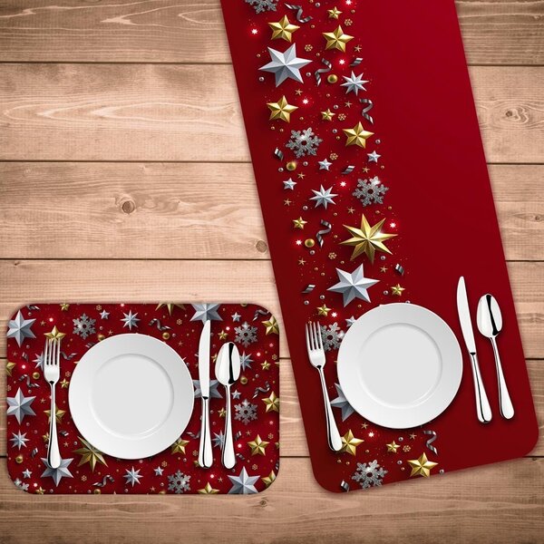 Jogo Americano Com Caminho De Mesa Elegante