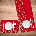 Jogo Americano Com Caminho De Mesa Elementos Natalinos