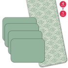 Jogo Americano Com Caminho De Mesa Geometric Moderm