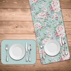 Jogo Americano Com Caminho De Mesa Wevans Flowers