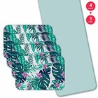 Jogo Americano Com Caminho De Mesa Wevans Split Leaf