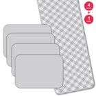 Jogo Americano Com Caminho De Mesa Wevans Xadrez Basic