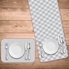 Jogo Americano Com Caminho De Mesa Wevans Xadrez Basic