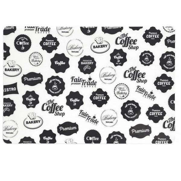 Jogo Americano Cristal Menu Do Dia Copa & Cia