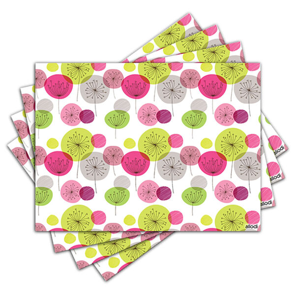 Jogo Americano - Dandelions Com 4 Peças - 204jo