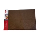 Jogo Americano De Mesa Casa Retangular Cinza