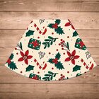 Jogo Americano De Natal Redondo Classic Christmas