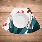 Jogo Americano De Natal Redondo Classic Natal