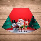 Jogo Americano De Natal Redondo Feliz Natal