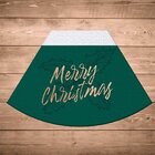 Jogo Americano De Natal Redondo Merry Christmas