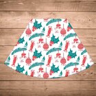 Jogo Americano De Natal Redondo Multi Elementos Natalinos