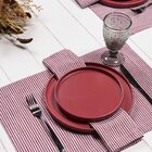 Jogo Americano Denver 2 Pcs Listras Blood