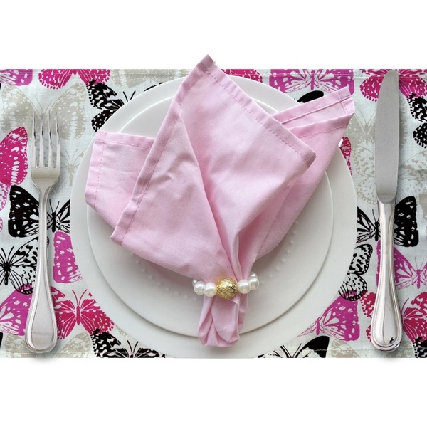 Jogo Americano Duo Voa Voa Borboletas Voa Voa - 4 Unds