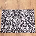 Jogo Americano Dupla Face 2 Peças - 35 X 50 Cm Flor De Lotus