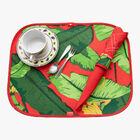 Jogo Americano Dupla Face Algodão 4 Unid  Bananeira - Brasil