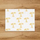 Jogo Americano Em Linho Coqueiros  Tropical - 30x40 Cm 2 Peças