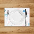 Jogo Americano Em Linho Estrela Do Mar - 30x40 Cm 2 Peças