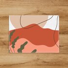 Jogo Americano Em Linho Formas Geométricas - 30x40 Cm 2 Peças