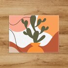 Jogo Americano Em Linho Padrão Abstrato - 30x40 Cm 2 Peças