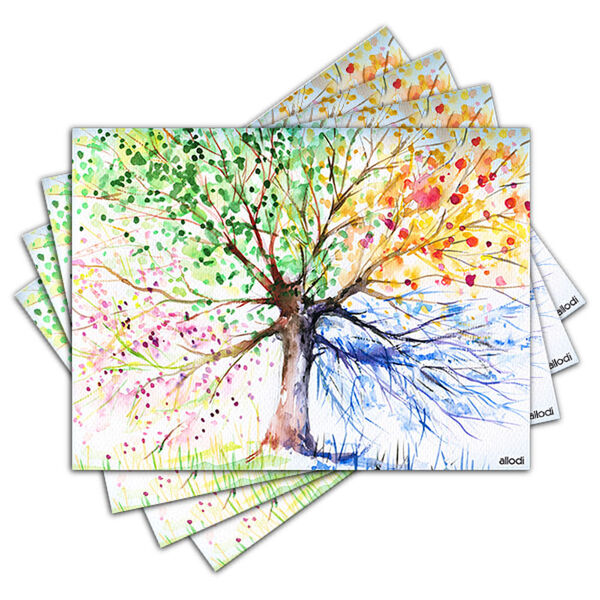 Jogo Americano - Estações Com 4 Peças - 418jo