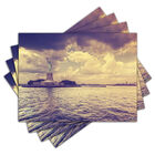 Jogo Americano - Estátua Da Liberdade Com 4 Peças - 900jo