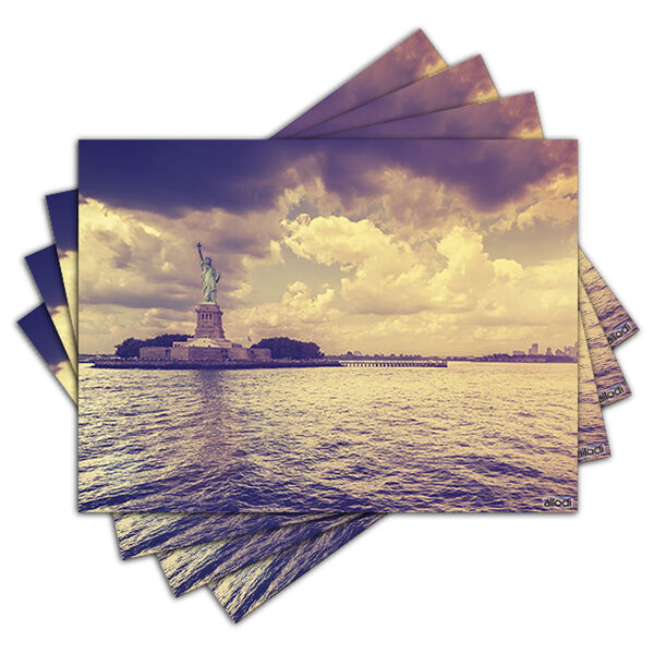 Jogo Americano - Estátua Da Liberdade Com 4 Peças - 900jo