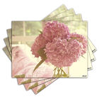 Jogo Americano - Flor Com 4 Peças - 429jo