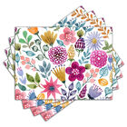 Jogo Americano - Flores Com 4 Peças - 1106jo