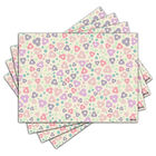 Jogo Americano - Flores Com 4 Peças - 172jo