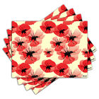 Jogo Americano - Flores Com 4 Peças - 197jo