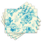 Jogo Americano - Flores Com 4 Peças - 390jo