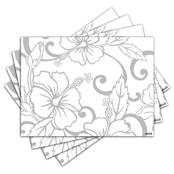 Jogo Americano - Flores Com 4 Peças - 585jo