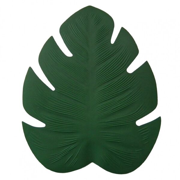 Jogo Americano Folha Verde 37cm X 44cm X 0 15cm