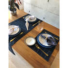 Jogo Americano Grid Preto