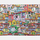 Jogo Americano Impermeável 6 Pcs Para Buffet Favela