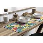 Jogo Americano Impermeável Karsten 4 Peças Frutas Da Estação