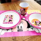 Jogo Americano Infantil Minnie Disney 43x28cm 2 Peças - Tuut