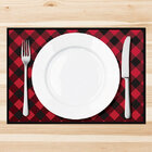 Jogo Americano Lenhador - 2 Unidades