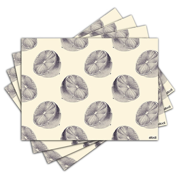 Jogo Americano - Limão Com 4 Peças - 836jo